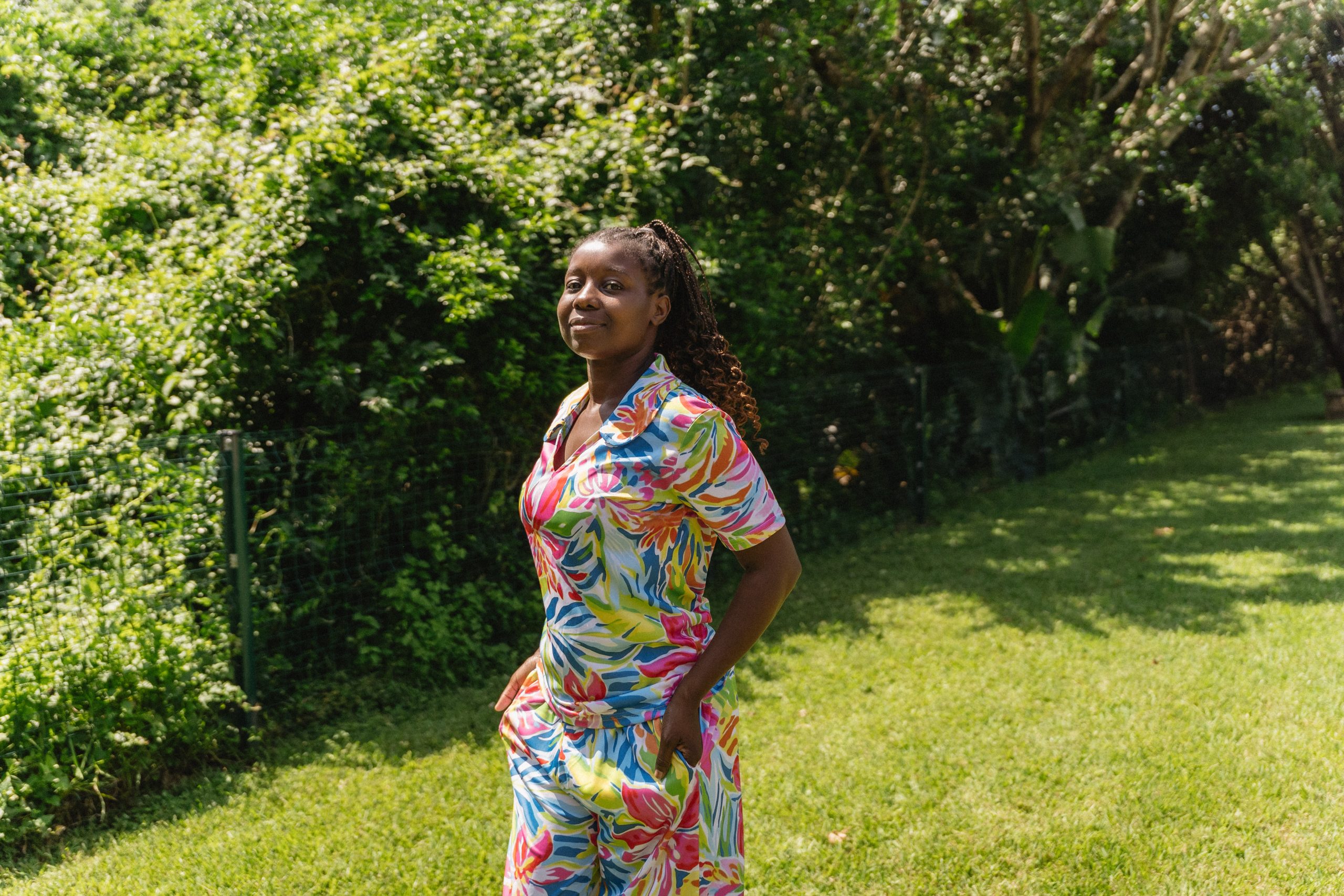 Tropical Floral - Pants & Shirt Set - Image 5