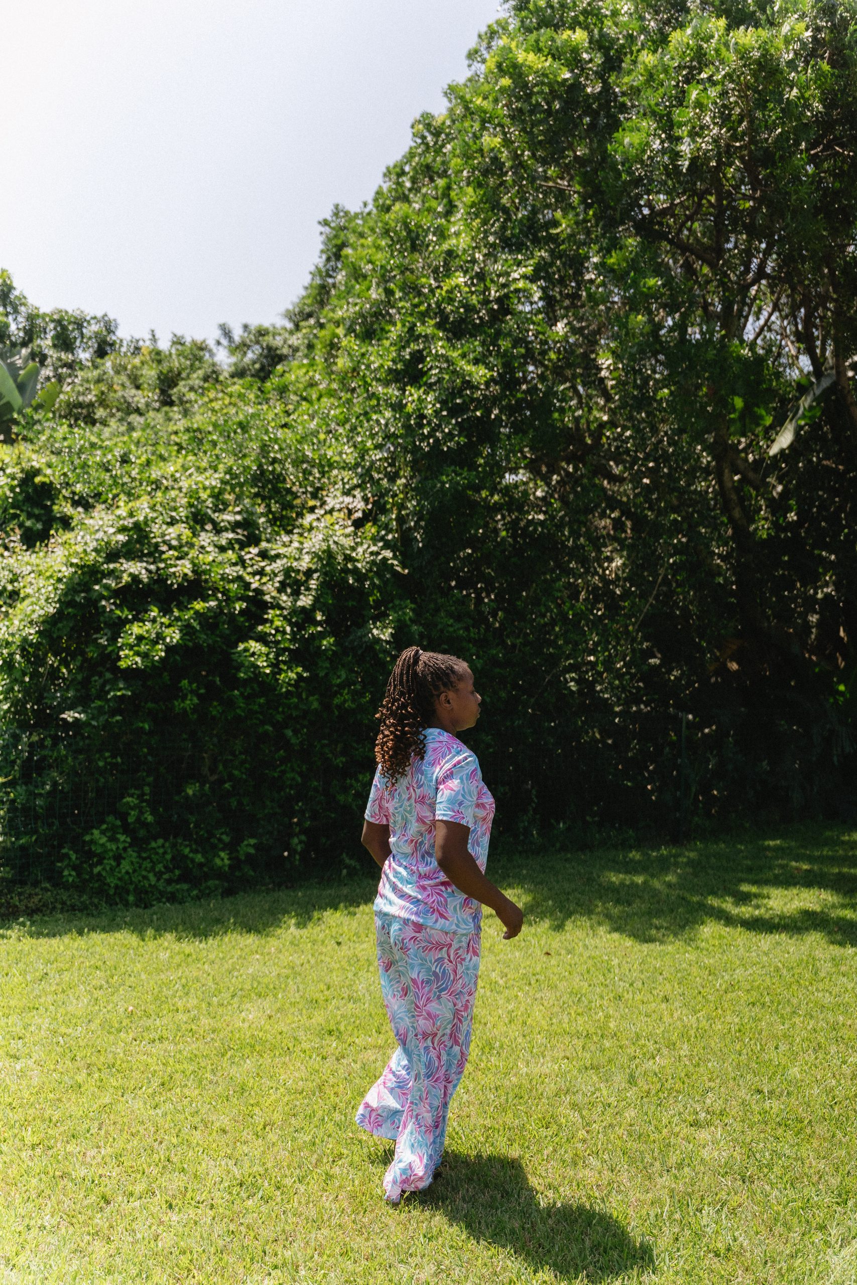 Pastel Florals Pants & Shirt Set - Image 7