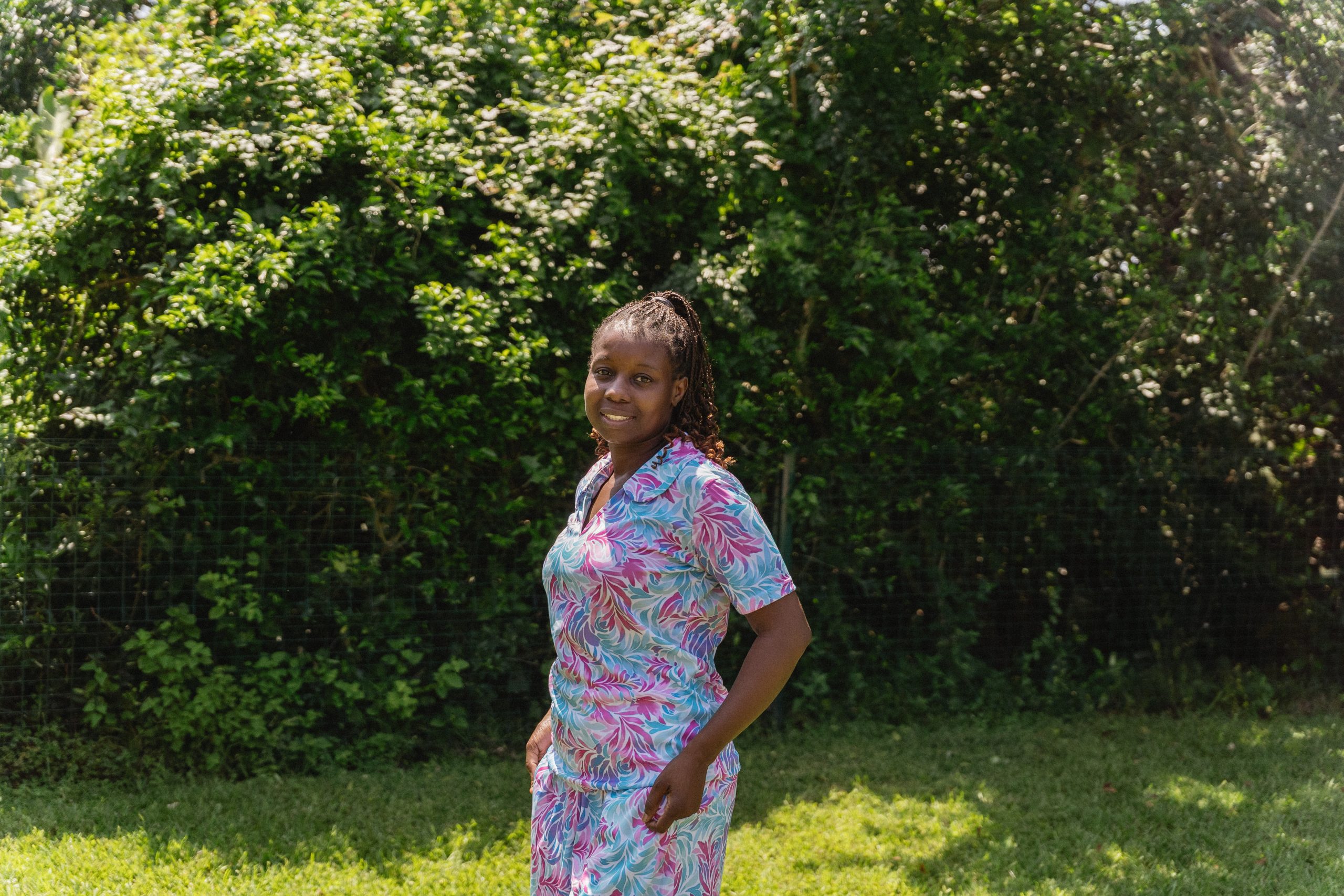 Pastel Florals Pants & Shirt Set - Image 5